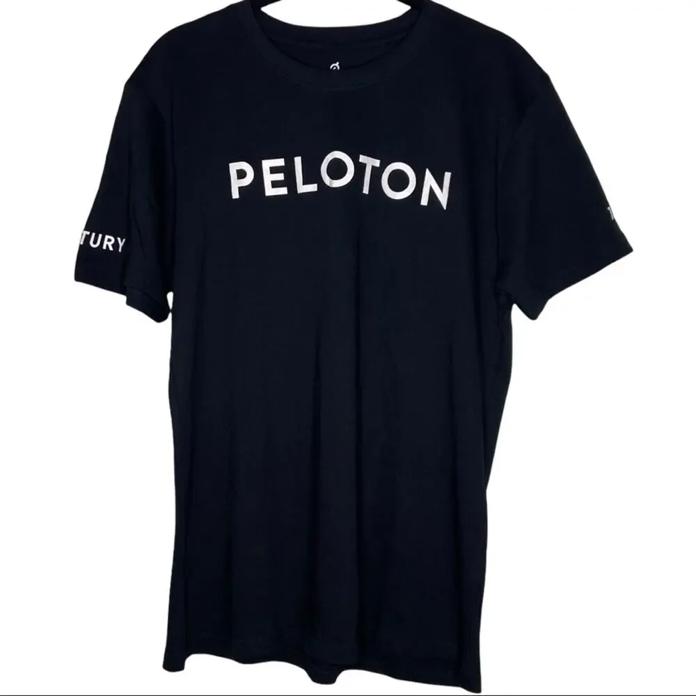 Peloton Black Century 100 Ride Short Sleeve Shirt
